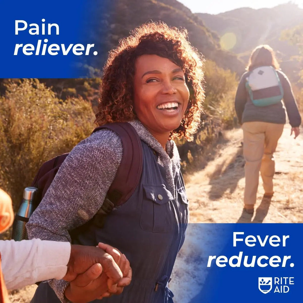 Rite Aid Extra Strength Acetaminophen, 500mg - 500 Caplets | Pain Reliever & Fever Reducer for Migraines, Joint Pain, Muscle or Back Pain, and Menstrual Pain - TrustMedUSA