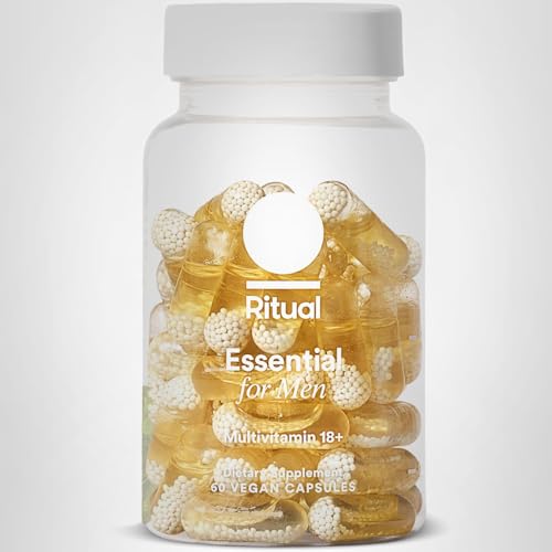 Ritual Men’s 18+ Daily Multivitamin - Key Essential Vitamins and Minerals to Support Energy, Muscle, Heart, Brain Health* - Including Zinc, D3, B12, A, K2 - TrustMedUSA