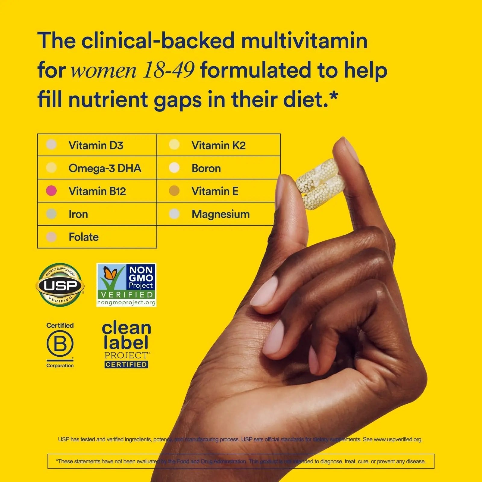 Ritual Multivitamin for Women 18+ & Daily Gut Health Support, 30 Days Supply - TrustMedUSA