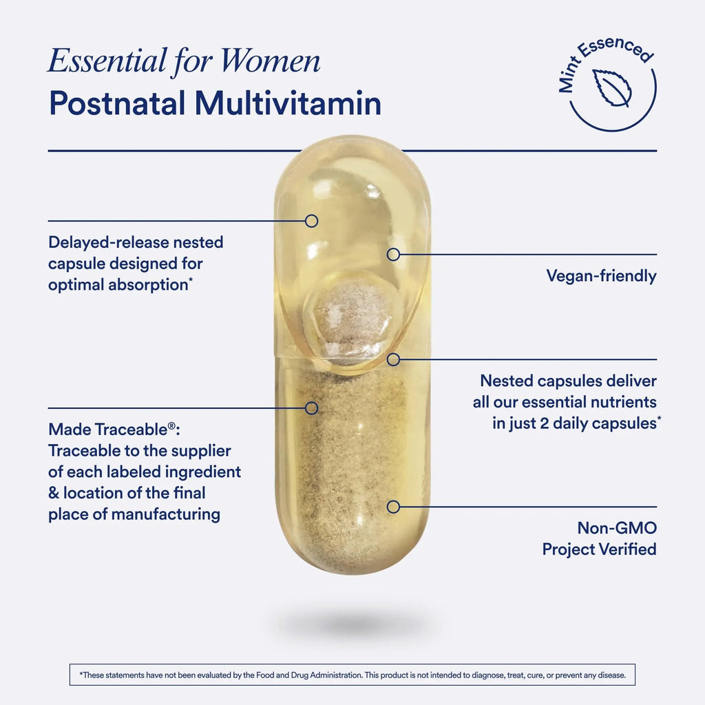 Ritual Postnatal Multivitamin and Gut Duo Supplements with Postnatal Vitamins and Synbiotic+: 3-in-1 Probiotic, Prebiotic, Postbiotic, Supports Lactation, and Gut Health, 30 Day Supply - TrustMedUSA