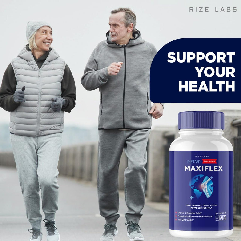 rize labs -Mexiflax All Natural Suppplement, Capsules for Joint Support, Pills for Mobility and Flexibility, Advanced Formula Supplement, Triple Action (120 Capsules) - TrustMedUSA