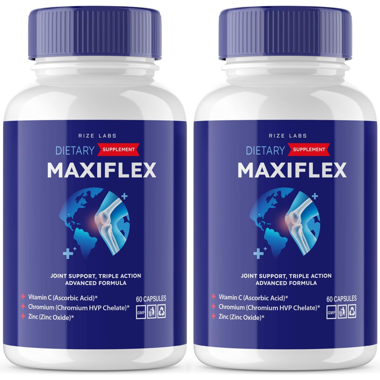 rize labs -Mexiflax All Natural Suppplement, Capsules for Joint Support, Pills for Mobility and Flexibility, Advanced Formula Supplement, Triple Action (120 Capsules) - TrustMedUSA