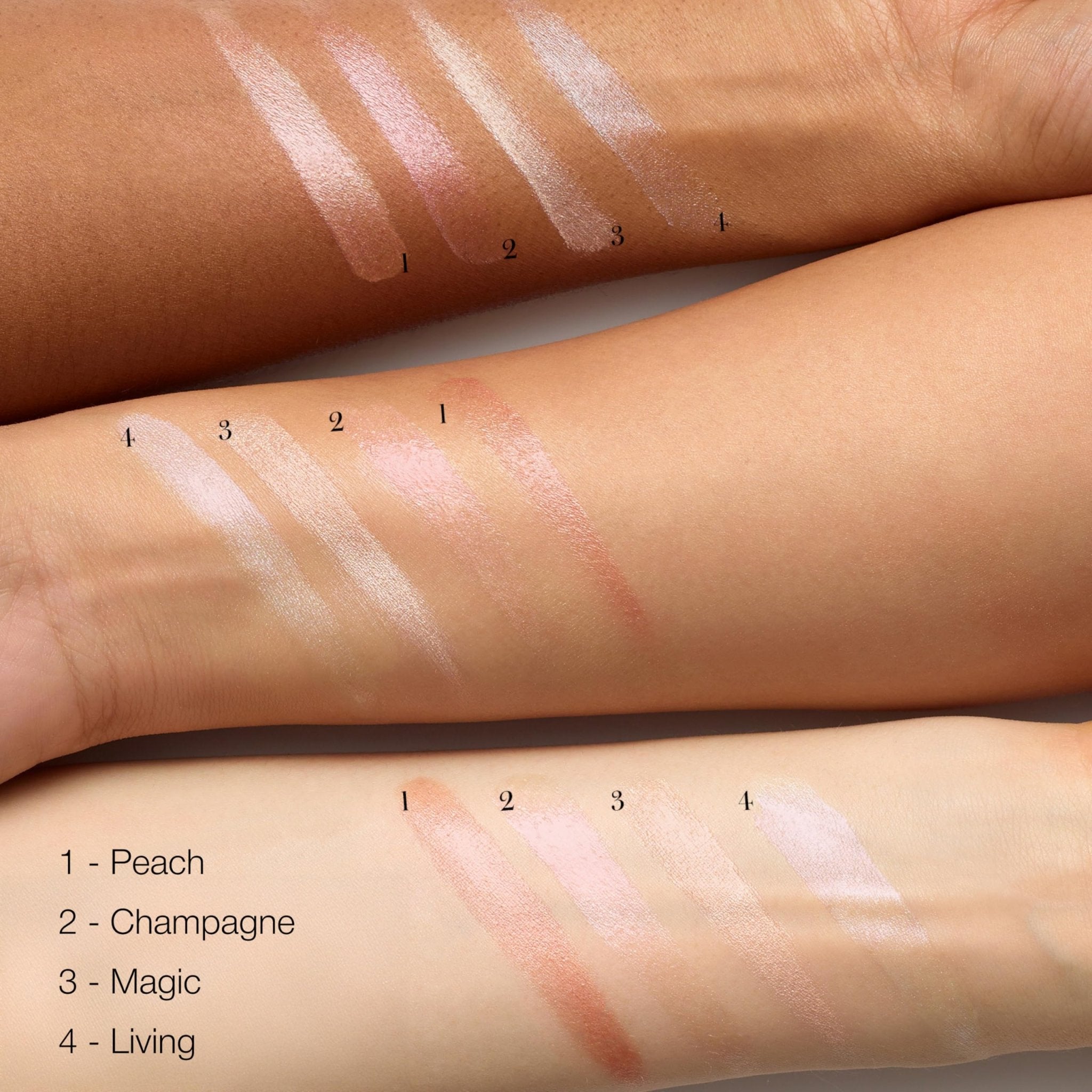 RMS Beauty Luminizer - Cream Highlighter Makeup, Luminous Dewy Makeup Highlighter Eyeshadow, Body Shimmer, Face Highlighters & Luminizers, Glow Makeup - TrustMedUSA
