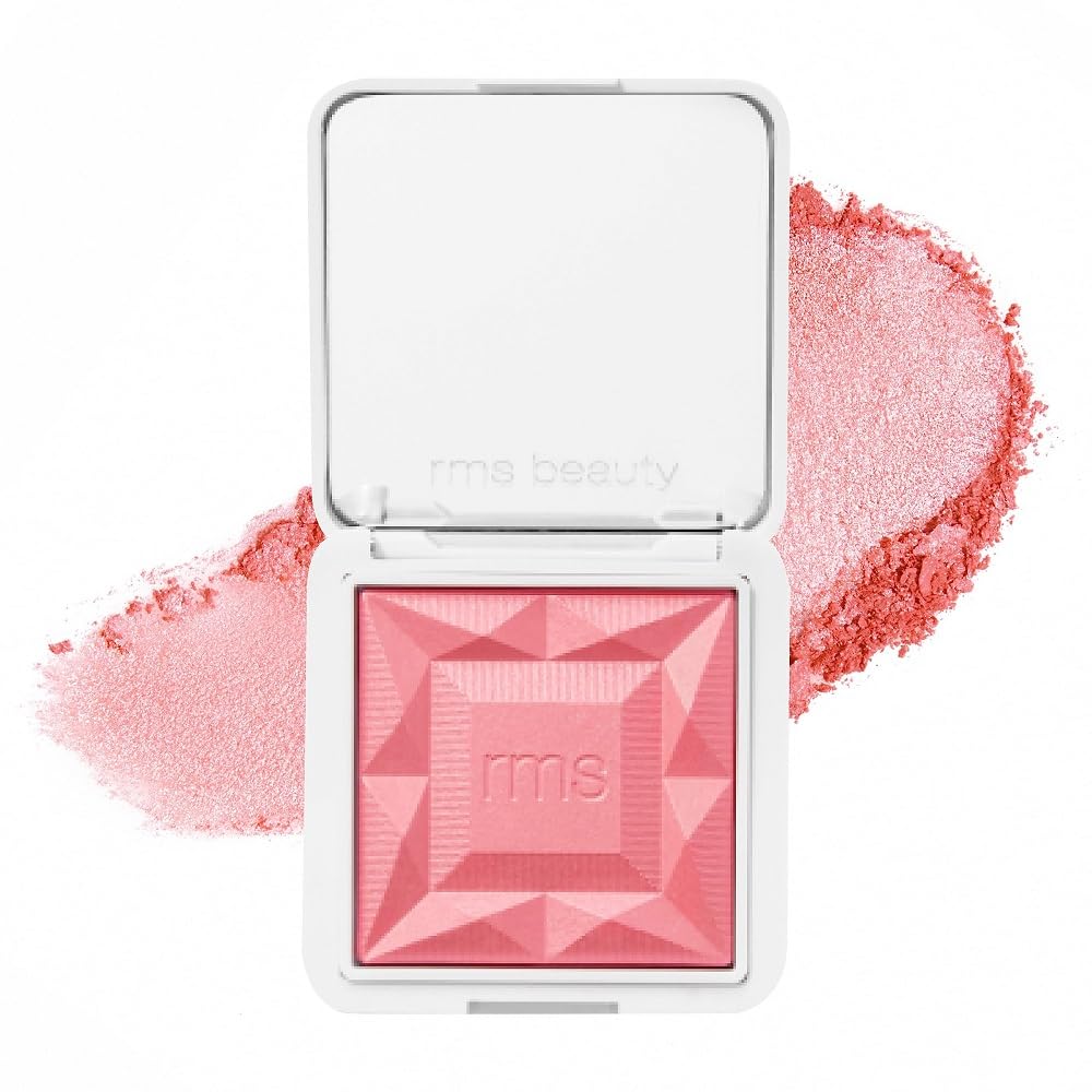RMS Beauty ReDimension Hydra Blush – Talc-Free Gel-to-Powder Luminous Blush – 8-Hour Wear Long-Lasting Glow with Jojoba Oil – Refillable Mirror Compact – 0.25 oz - TrustMedUSA