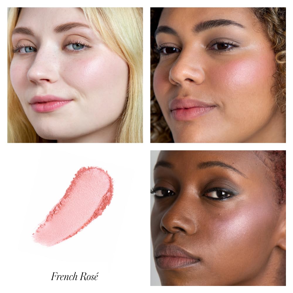 RMS Beauty ReDimension Hydra Blush – Talc-Free Gel-to-Powder Luminous Blush – 8-Hour Wear Long-Lasting Glow with Jojoba Oil – Refillable Mirror Compact – 0.25 oz - TrustMedUSA