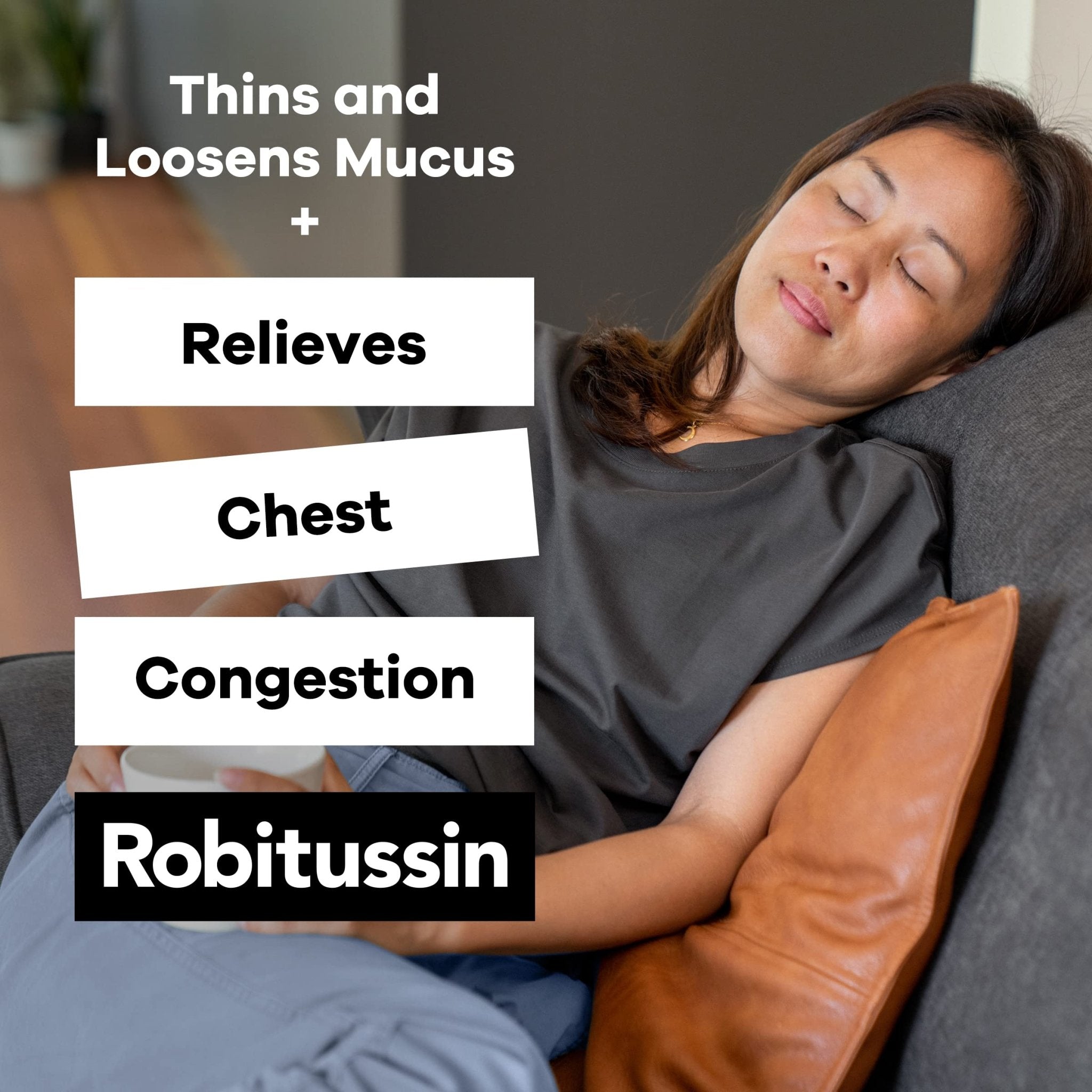 Robitussin Adult Maximum Strength Cough + Chest Congestion DM Max (8 fl. oz. Bottle), Cough Suppressant & Expectorant, Raspberry Flavor - Maple Wellness Supplements