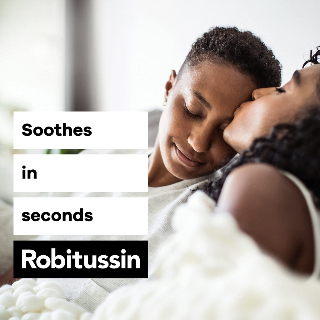Robitussin Adult Maximum Strength Cough Plus Chest Congestion DM Max, Cough Suppressant and Expectorant, Raspberry Flavor, 8 Fl Oz x 2 - Maple Wellness Supplements