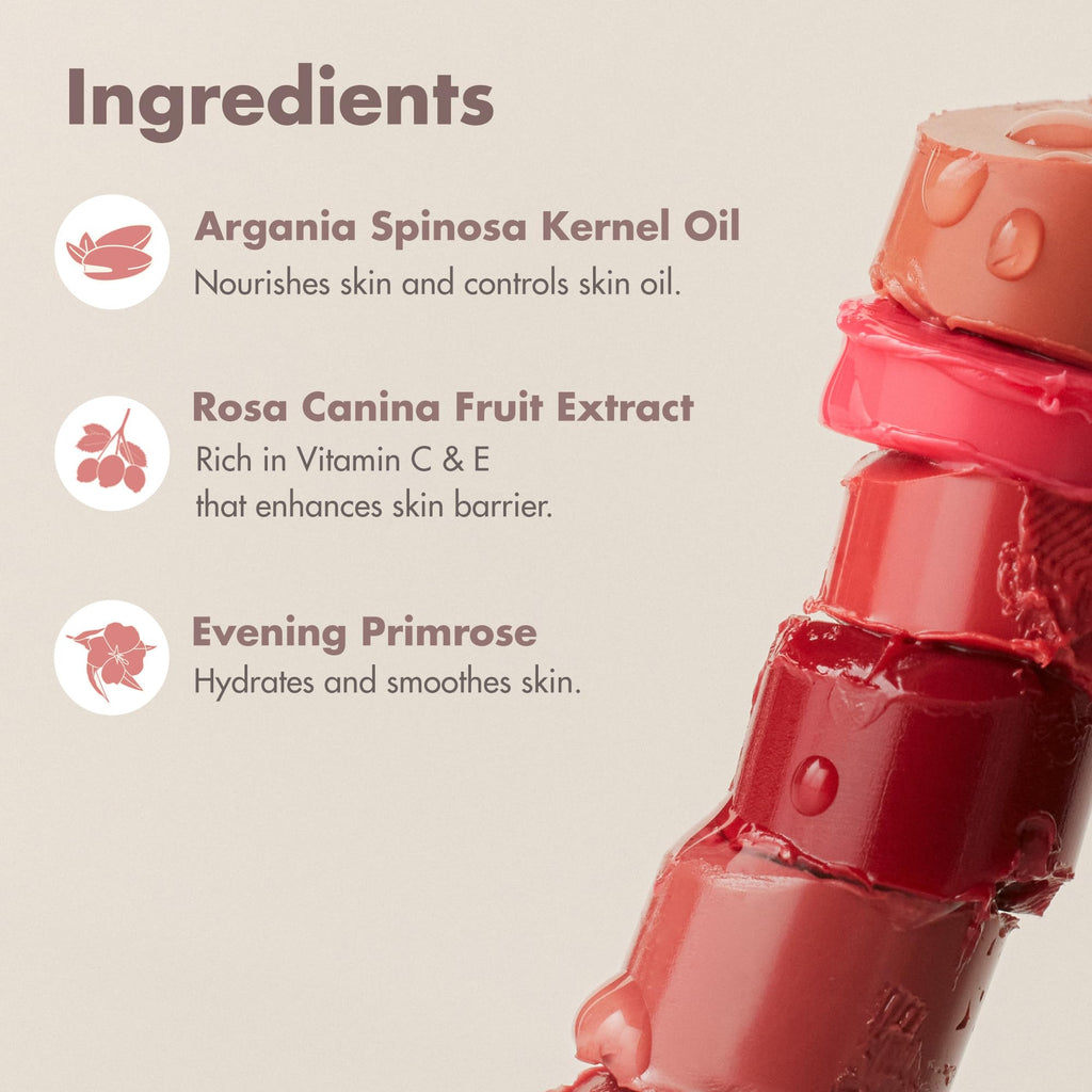 rom&nd GLASTING MELTING BALM 06 Kaya Fig - Vegan K-Beauty Tinted Lip Balm for Crystal Water-Gloss Shine, Deep Hydration & MLBB Rosy Nude Color | Non-Sticky, Long-Lasting Comfort for All Ages - TrustMedUSA