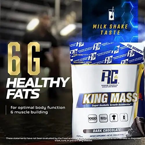 Ronnie Coleman Signature Series King Mass XL Mass Gainer Protein Powder, Muscle Gainer - TrustMedUSA