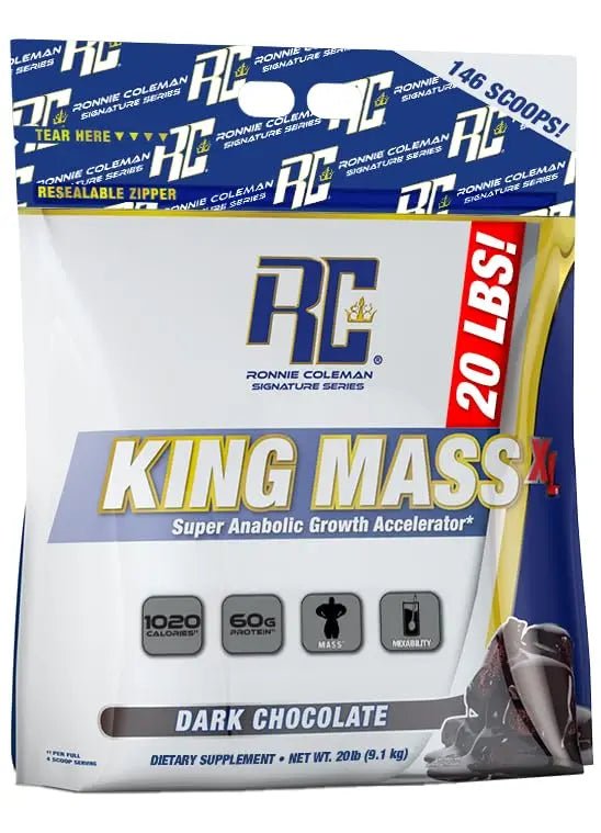 Ronnie Coleman Signature Series King Mass XL Protein Powder, Weight and Muscle Gainer - TrustMedUSA