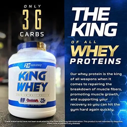 Ronnie Coleman Signature Series Whey Concentrate + Isolate Protein Powder, Pre Workout - TrustMedUSA