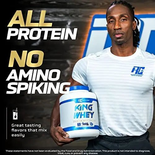Ronnie Coleman Signature Series Whey Concentrate + Isolate Protein Powder, Pre Workout - TrustMedUSA
