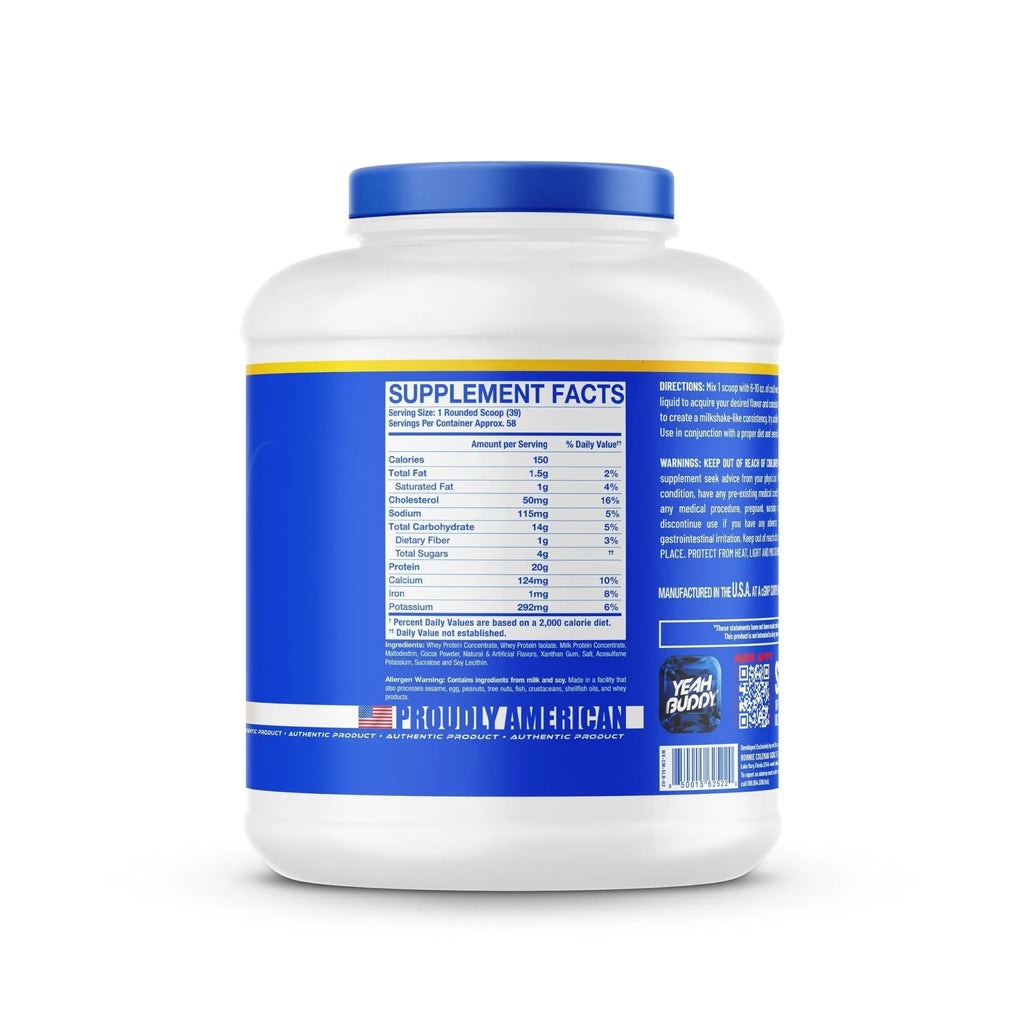 Ronnie Coleman Signature Series Whey XS Protein Powder, Pre Workout Shake Mix - TrustMedUSA