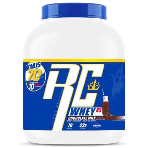 Ronnie Coleman Signature Series Whey XS Protein Powder, Pre Workout Shake Mix - TrustMedUSA
