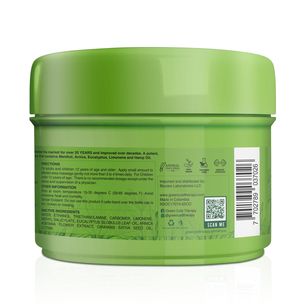Ross D'Elen Green Menthol Gel - 2Pack Large Size (2) - TrustMedUSA