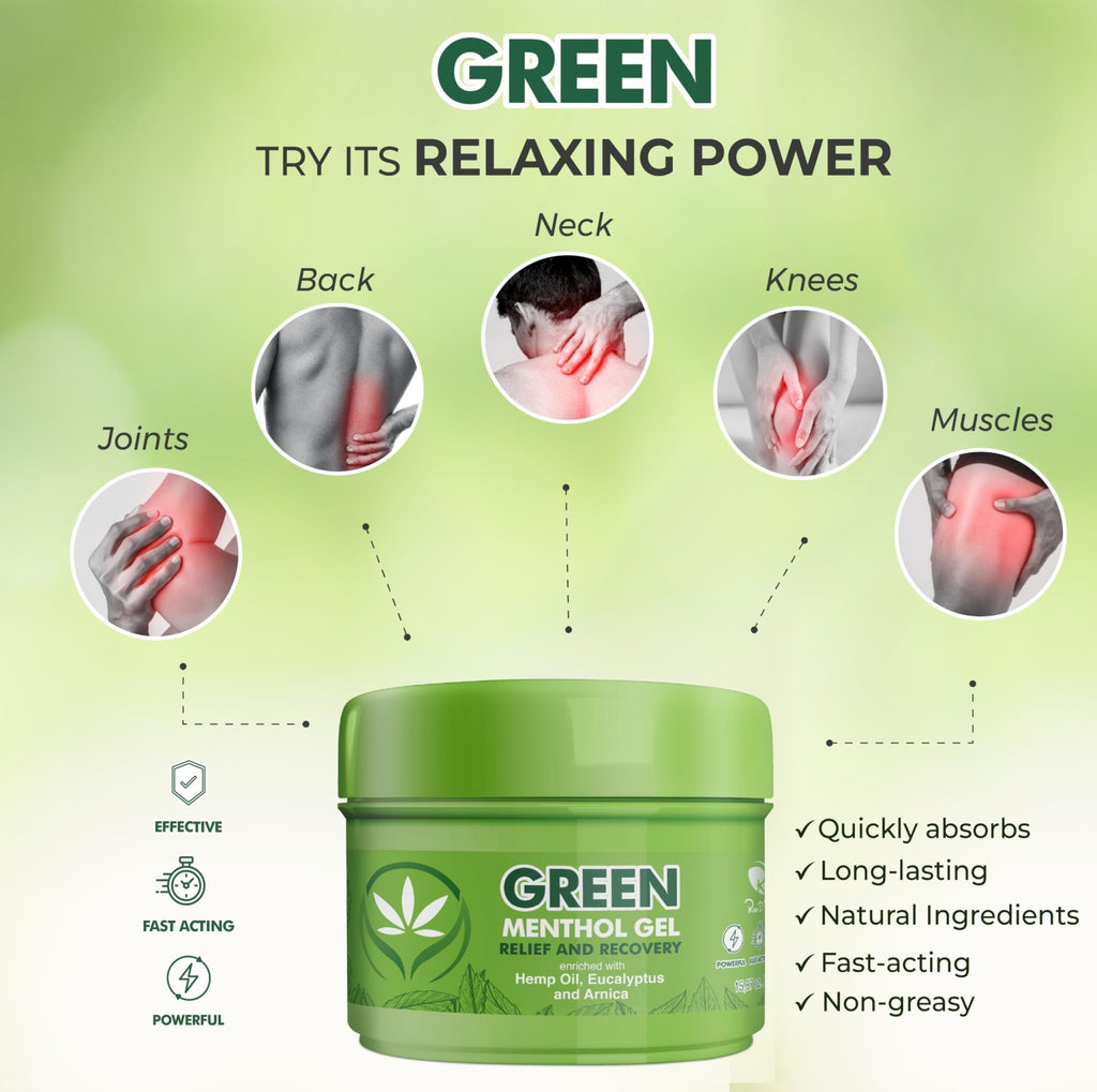 Ross D’Elen Green Menthol Gel Small - 3 Pack (3) - TrustMedUSA