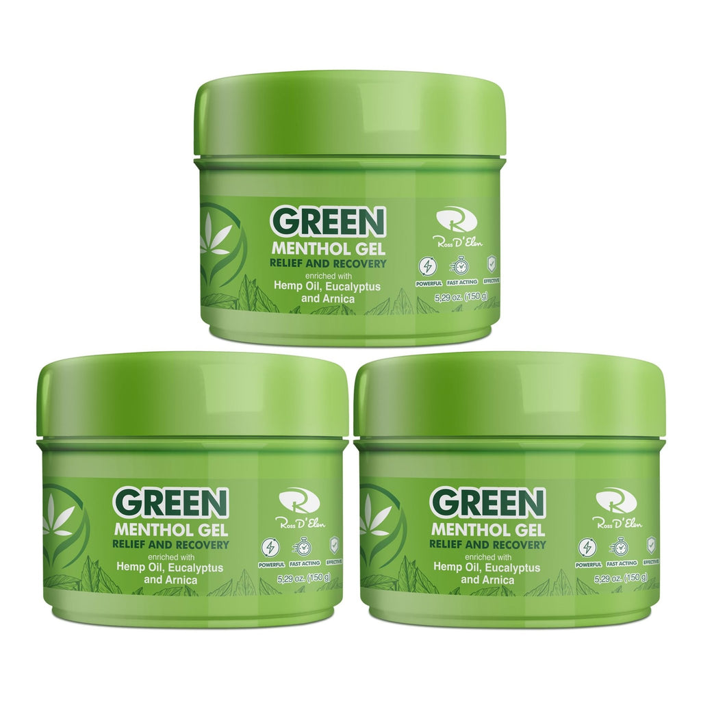 Ross D’Elen Green Menthol Gel Small - 3 Pack (3) - TrustMedUSA