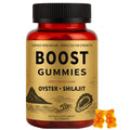 Rulinal Boost Alpha Gummies for Men | Oyster Shilajit Gummies for Adults | Enhances Strength & Immune Support | with Oyster, Shilajit, Vitamin B3, Maca Powder | Non-GMO & Vegan | 60 Gummies - TrustMedUSA