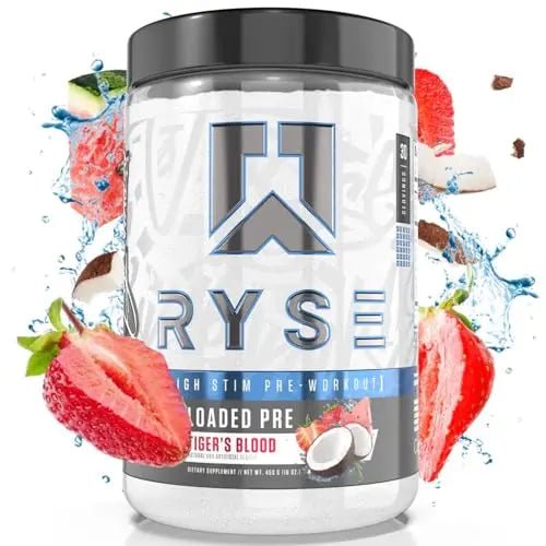 RYSE Up Supplements Loaded Pre Workout Powder Supplement for Men & Women - TrustMedUSA