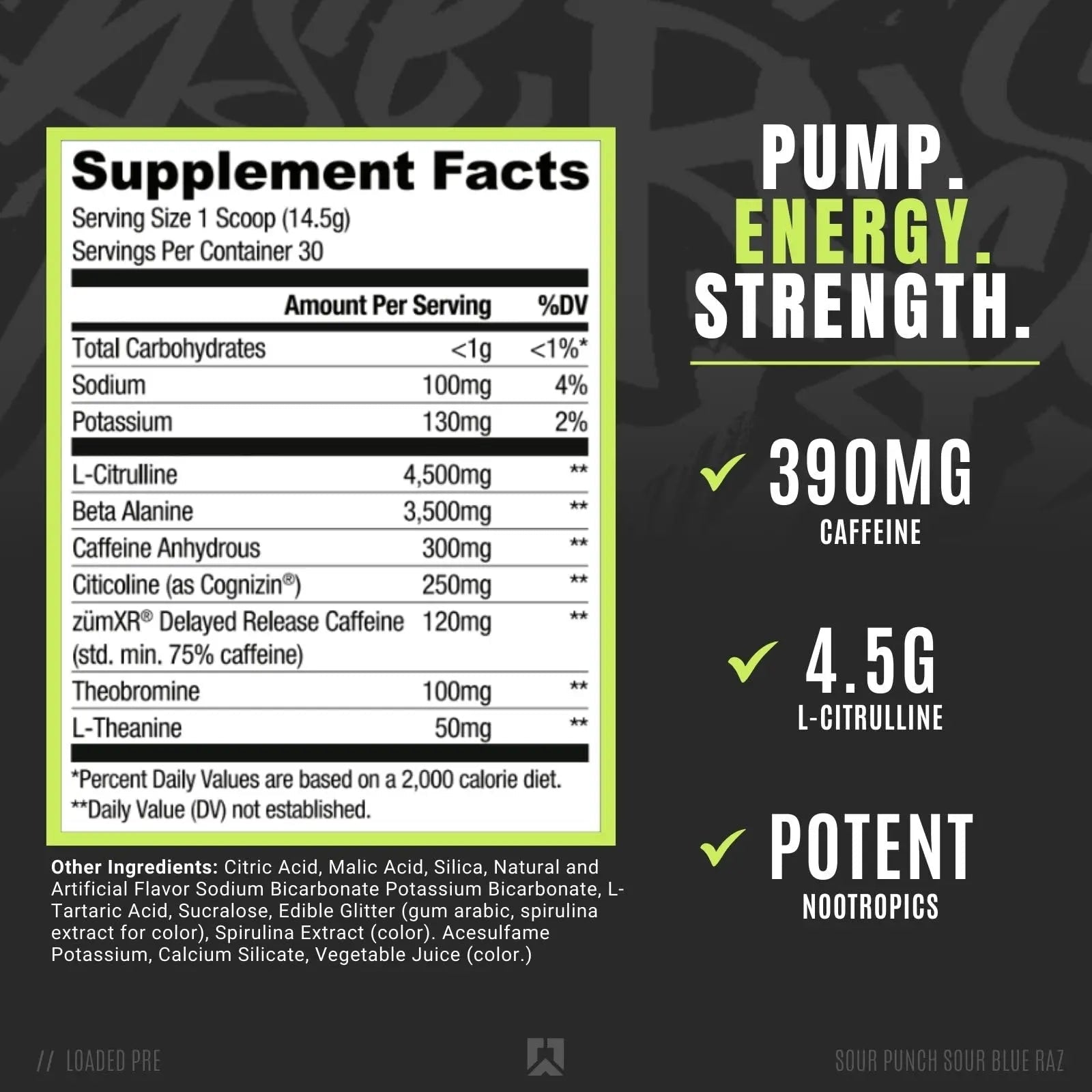 RYSE Up Supplements Loaded Pre Workout Powder Supplement for Men & Women - TrustMedUSA