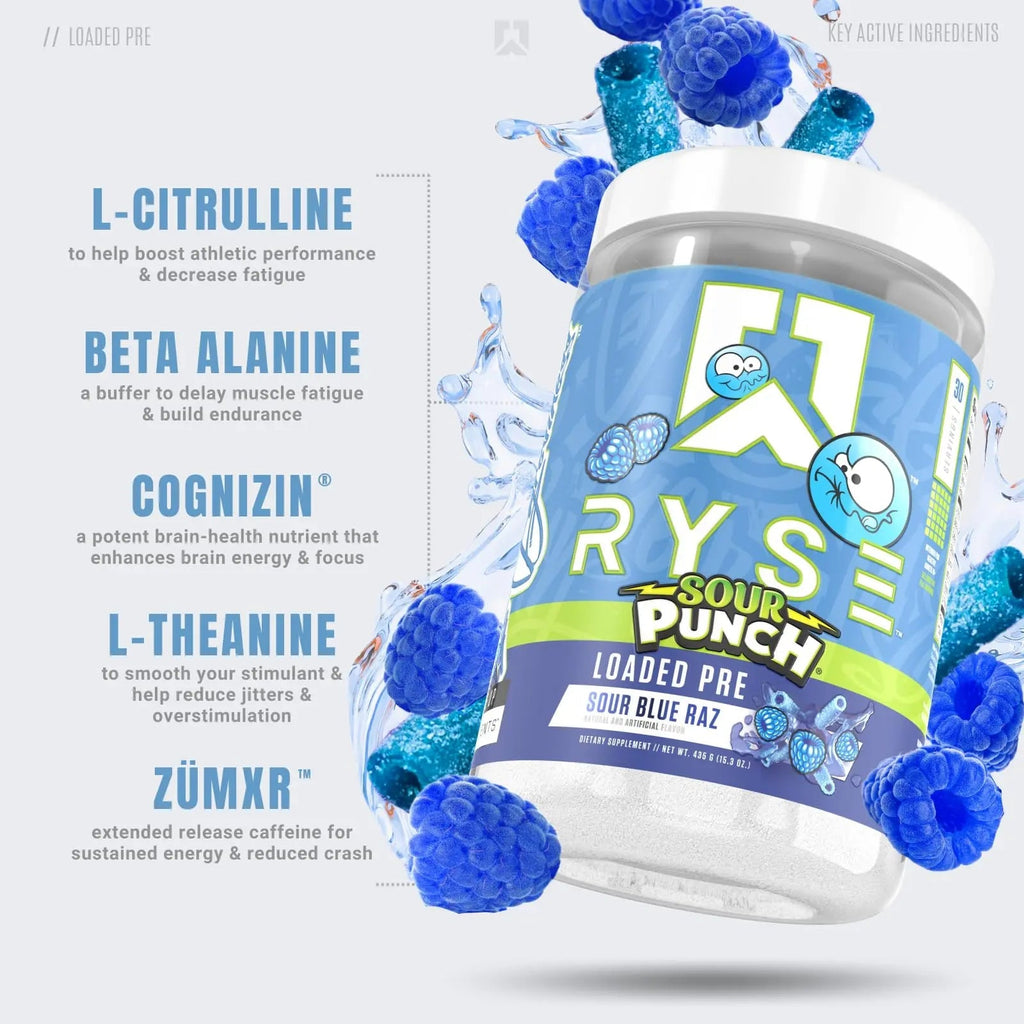 RYSE Up Supplements Loaded Pre Workout Powder Supplement for Men & Women - TrustMedUSA