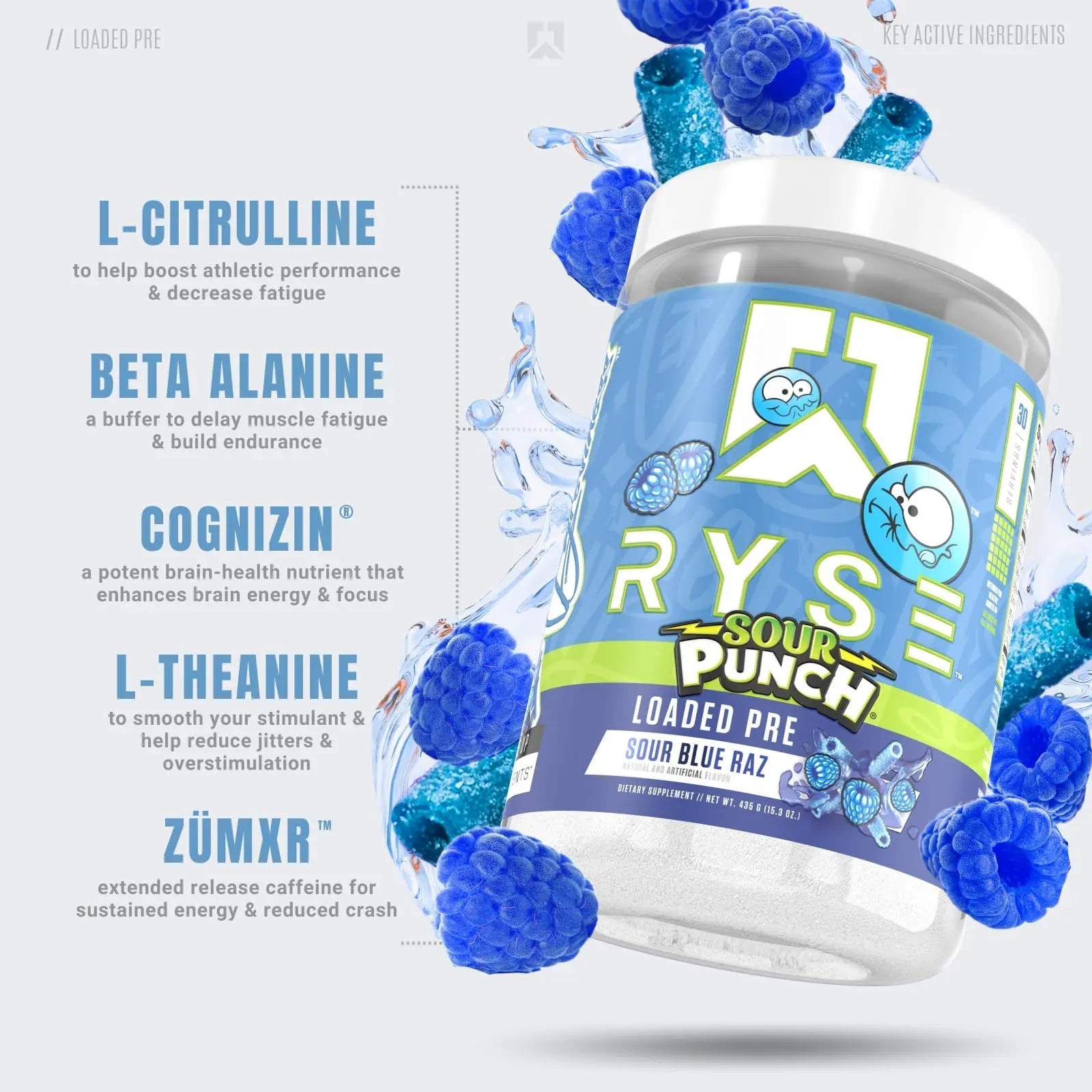 RYSE Up Supplements Loaded Pre Workout Powder Supplement for Men & Women - TrustMedUSA