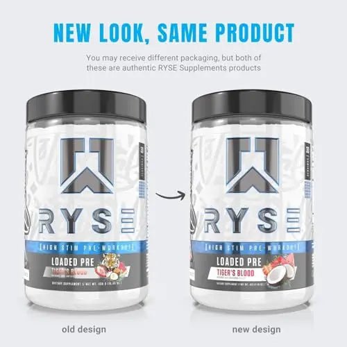 RYSE Up Supplements Loaded Pre Workout Powder Supplement for Men & Women - TrustMedUSA