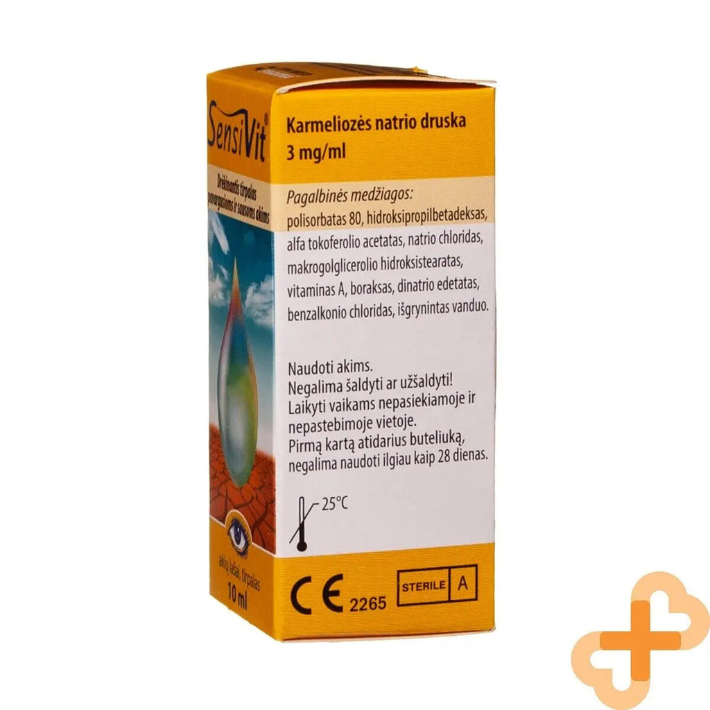 UNIMED PHARMA Sensivit Solution Drops For Tired and Dry Eyes 10 ml UNIMED Au supplements