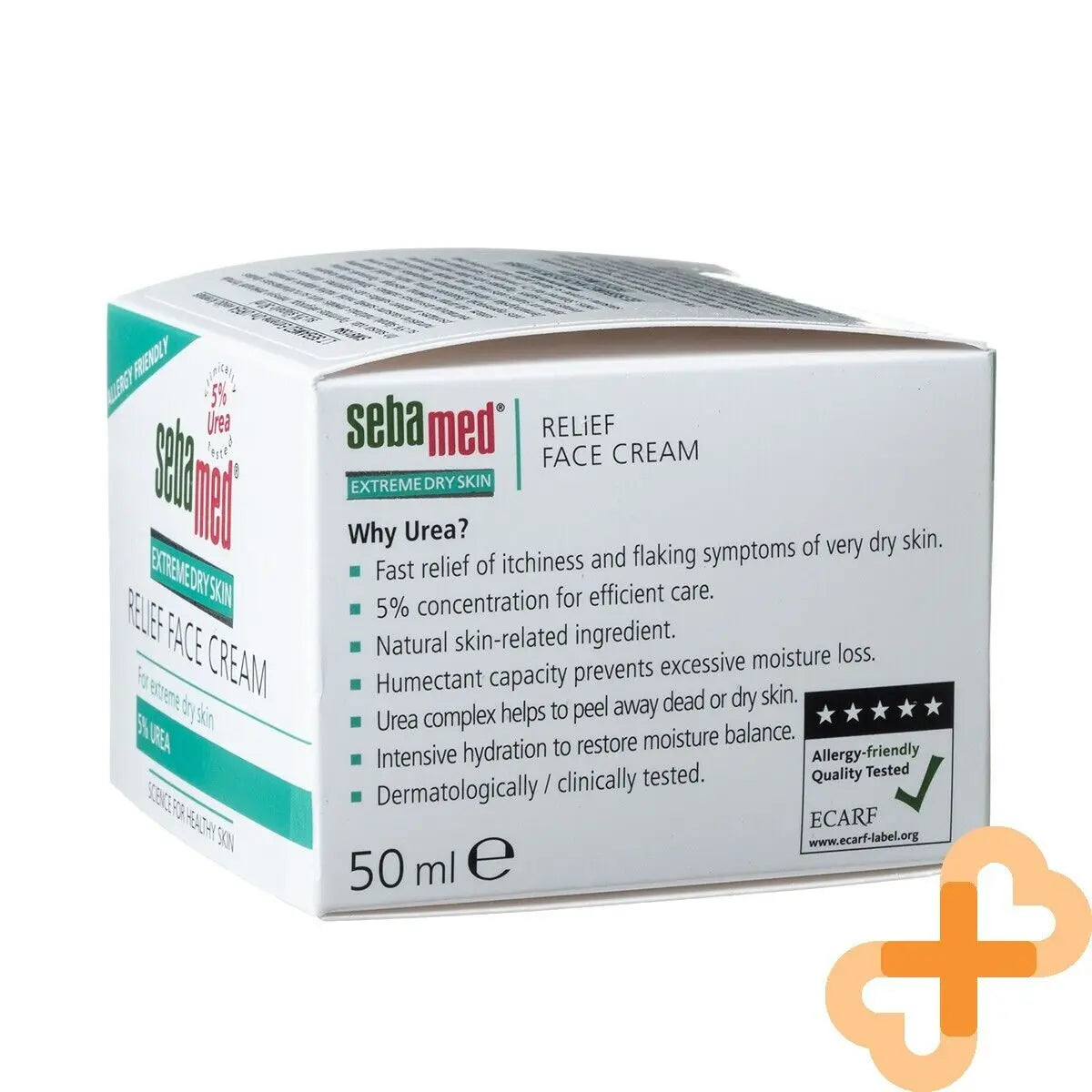SEBAMED EXTREME DRY SKIN Urea 5% Relief Face Cream Allergy Friendly SebaMed Au supplements