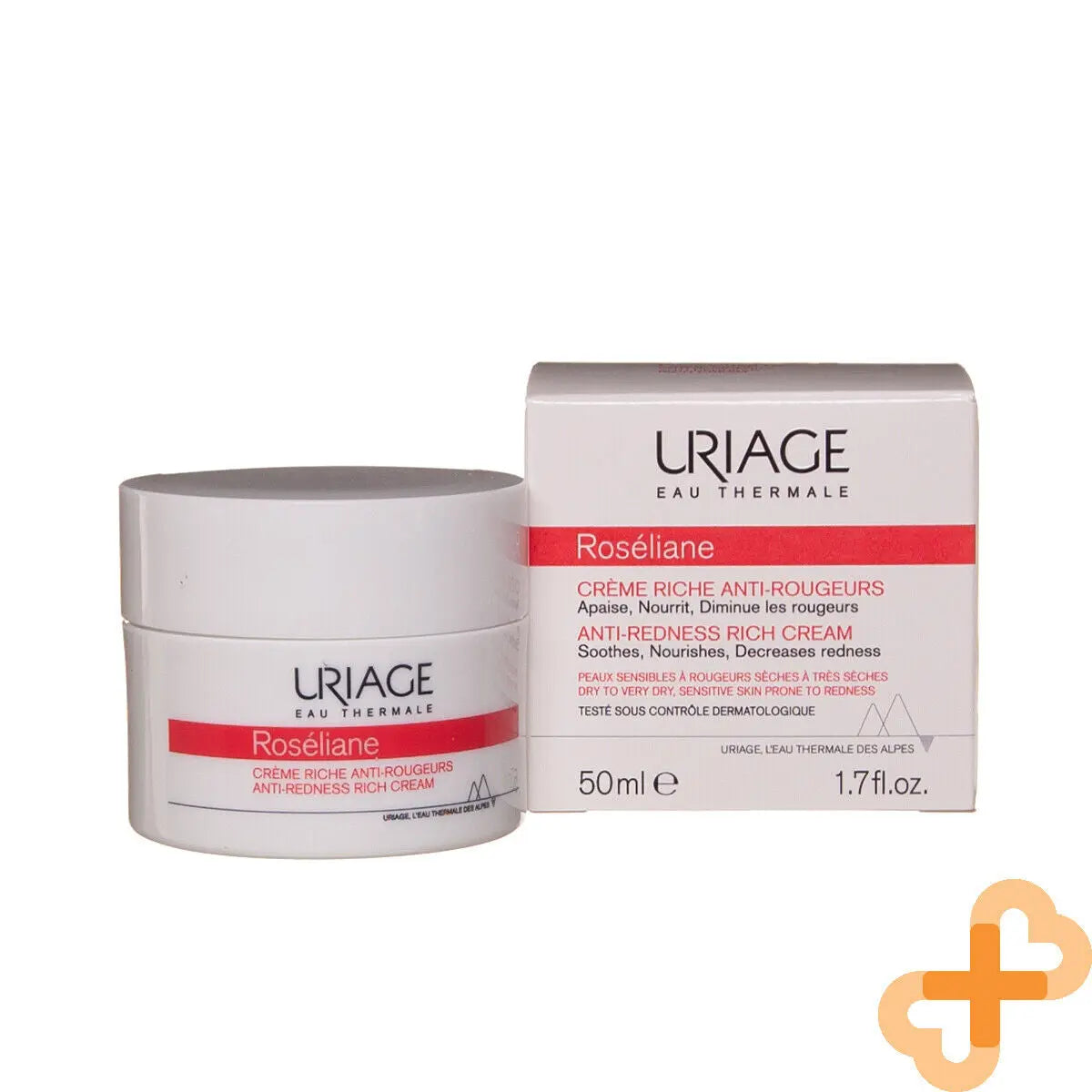 Uriage Roseliane Anti-Redness Rich Cream 40ml Sensitive Skin Dry Soothe Uriage Au supplements