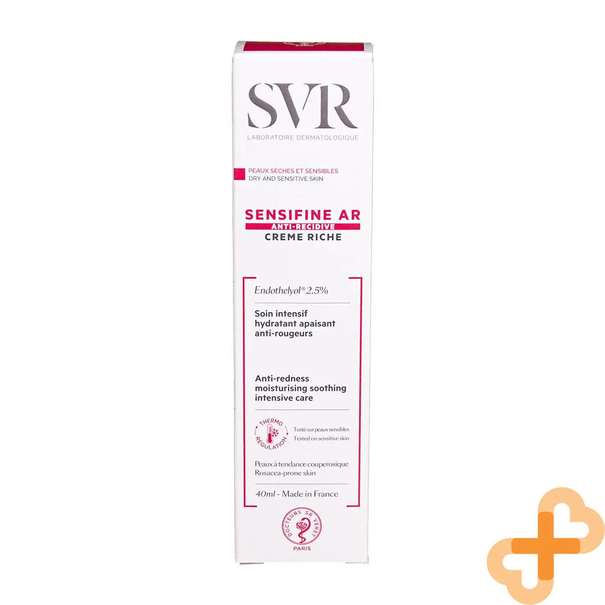 SVR Sensifine Anti-Redness Intense Moisturizing Soothing Sensitive Cream SVR Laboratoires Au supplements
