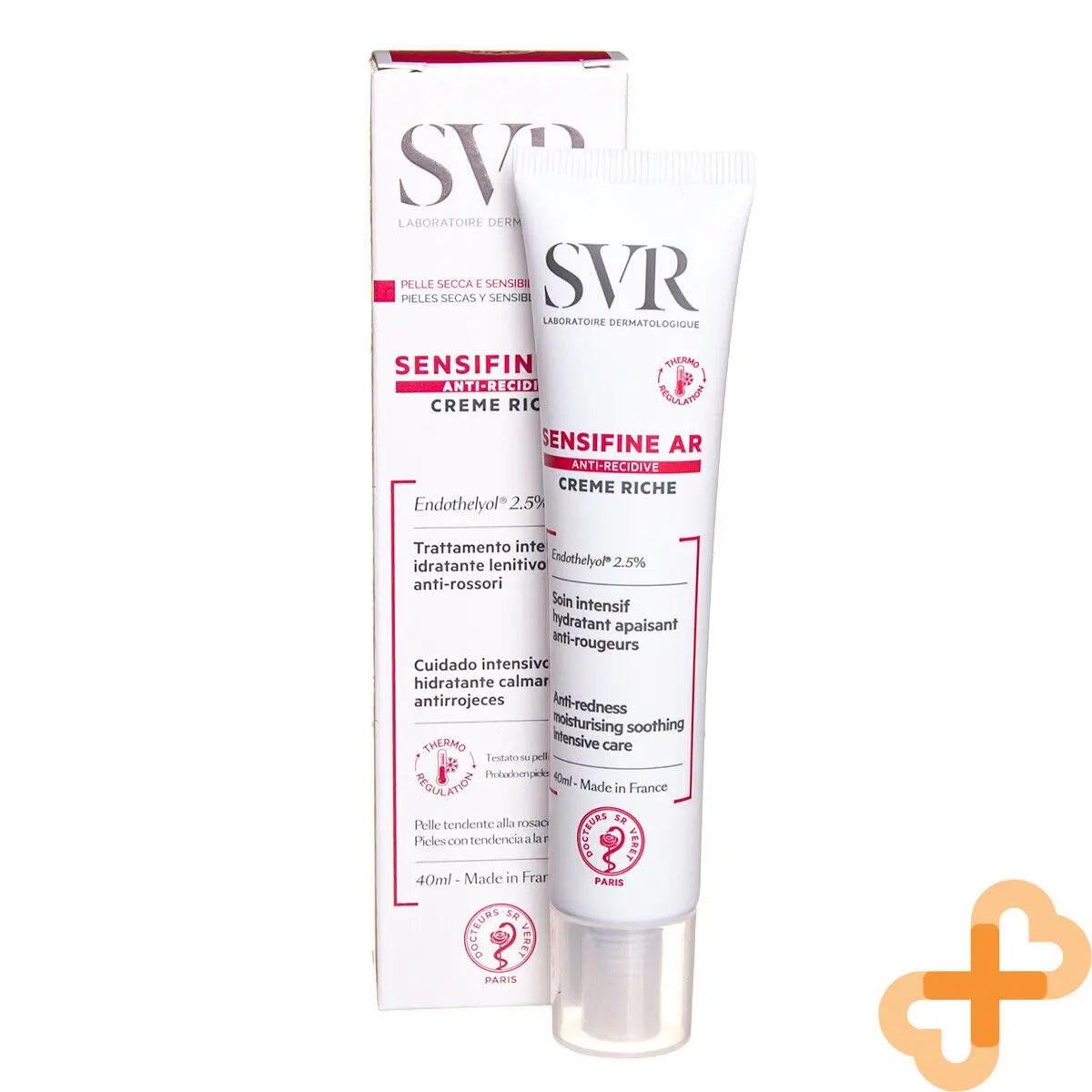 SVR Sensifine Anti-Redness Intense Moisturizing Soothing Sensitive Cream SVR Laboratoires Au supplements