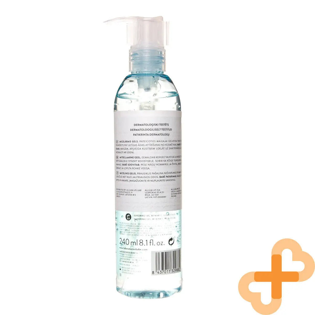BABE FACIAL Soothing Gel Micellar Cleanser Sensitive Reddened Face BABE Au supplements