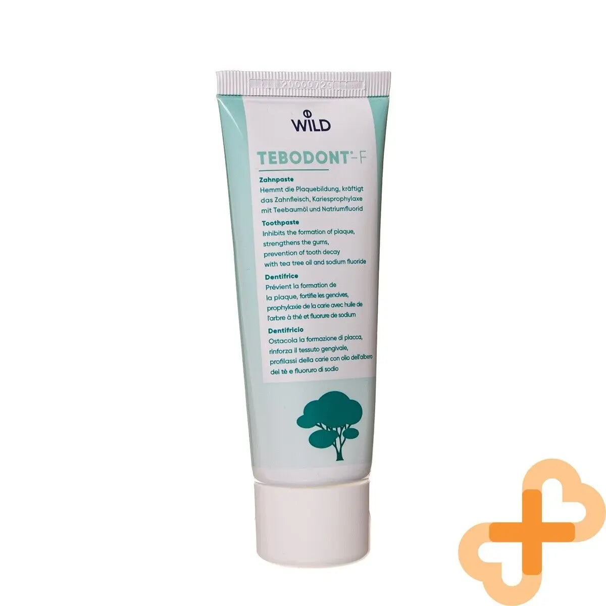 DR. WILD TEBODONT Toothpaste with Tea Tree Oil Strengthens Gums 75 ml DR. WILD Au supplements