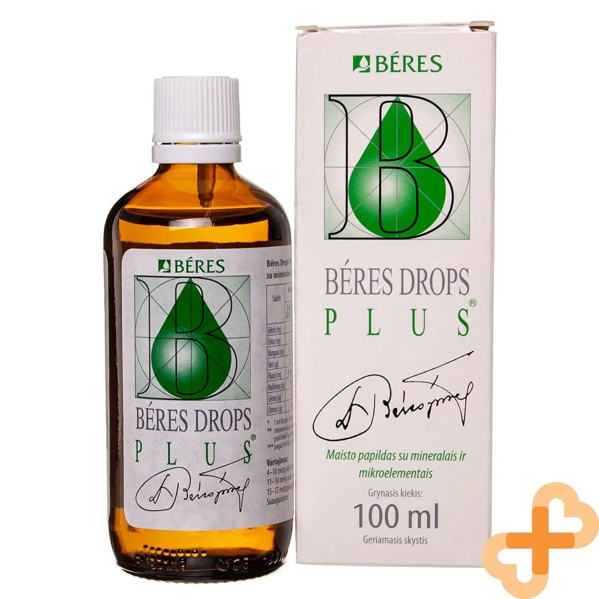 BERES Drops PLUS Oral Drops 100ml Immune System Support Blood Format BERES Au supplements
