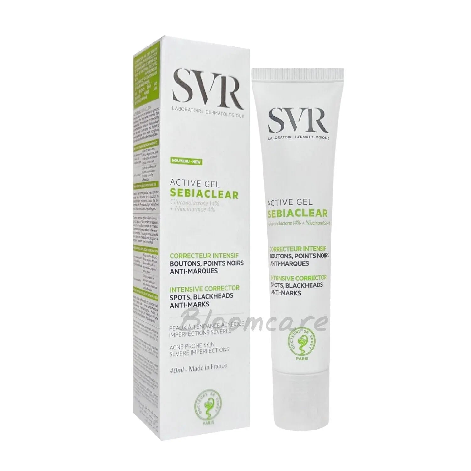SVR Sebiaclear Active Gel Intensive Corrector 40ml SVR LABORATOIRE Au supplements