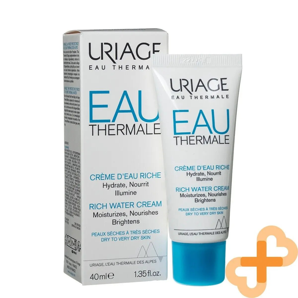 Uriage Eau Thermale Face Cream Moisturizes Brightens Replumps Nourishe Uriage Au supplements