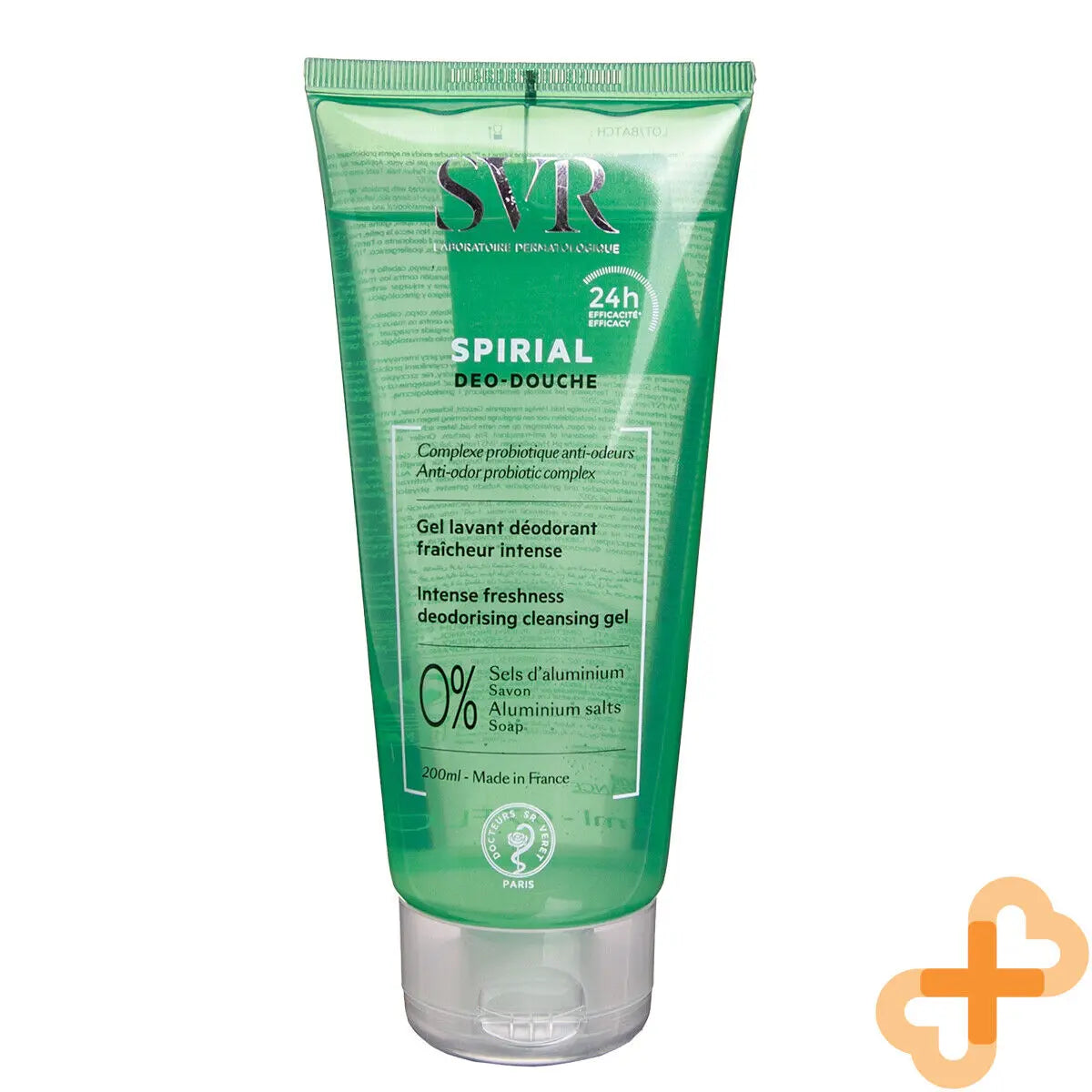 SVR Spirial Deo-Douche Deodorizing Cleansing Gel 200ml Sensitive Skin ‎SVR Au supplements
