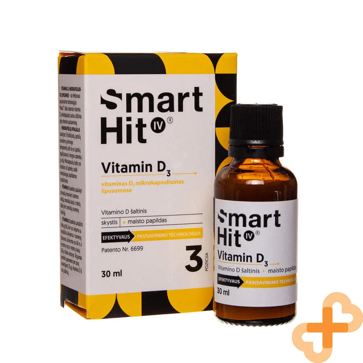 SMARTHIT IV Vitamin D3 30ml Immune System Muscle Health Teeth Bones SMARTHIT Au supplements