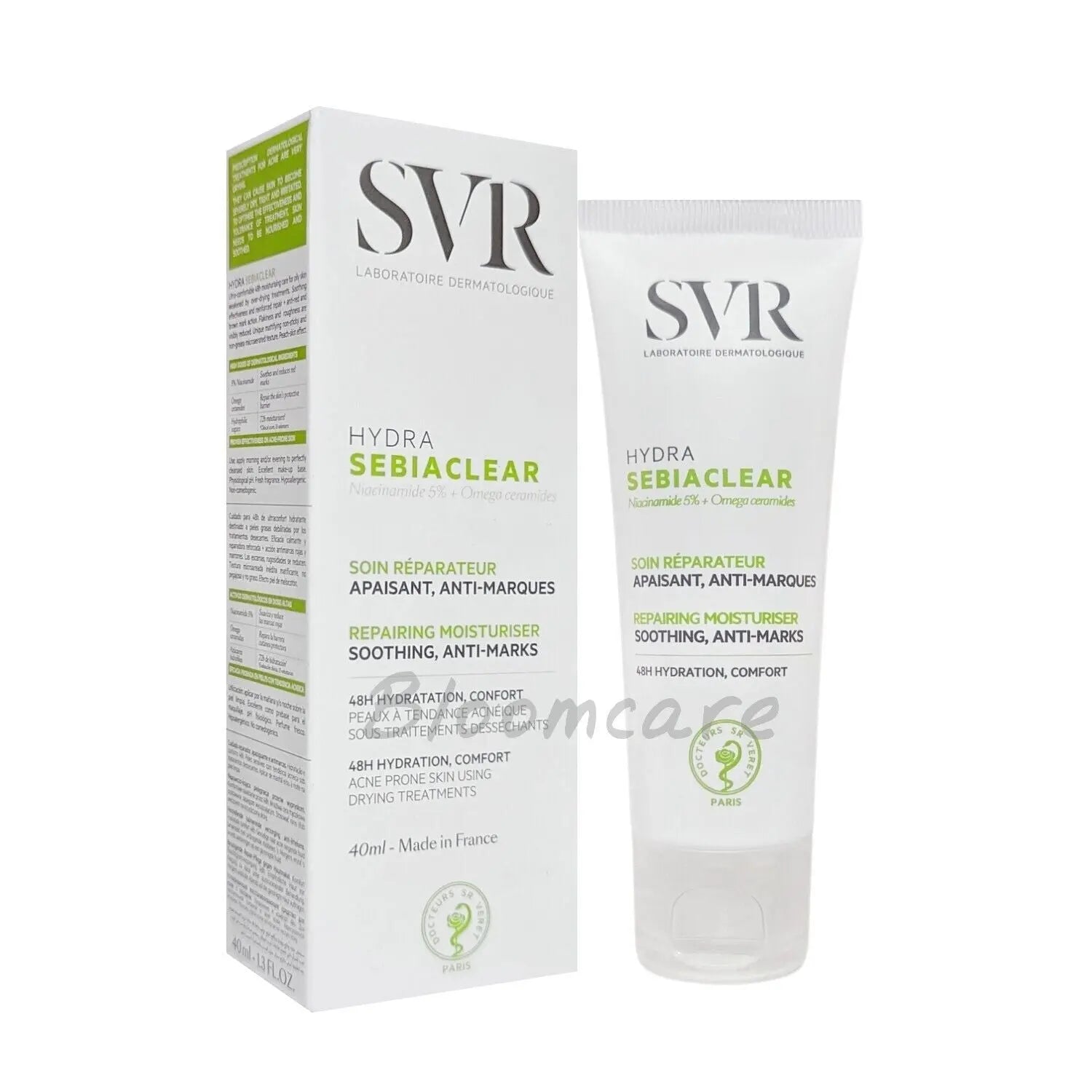 SVR Sebiaclear Hydra Anti-Mark Soothing Repairing Moisturizer 40ml SVR Au supplements