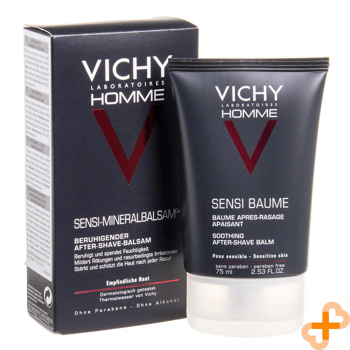 Vichy Uomo Sensi Baume Soothing After Shave Balm 75ml Sensitive Skin Vichy Au supplements