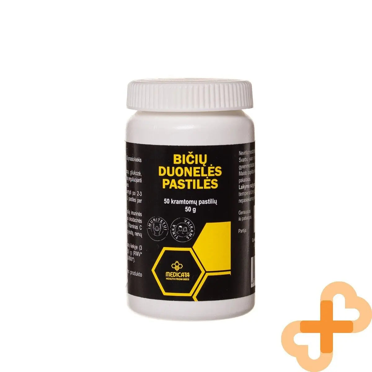 MEDICATA Bee Bread 50 Chewable Pastilles Immunity System Supplement Adult Child MEDICATA Au supplements