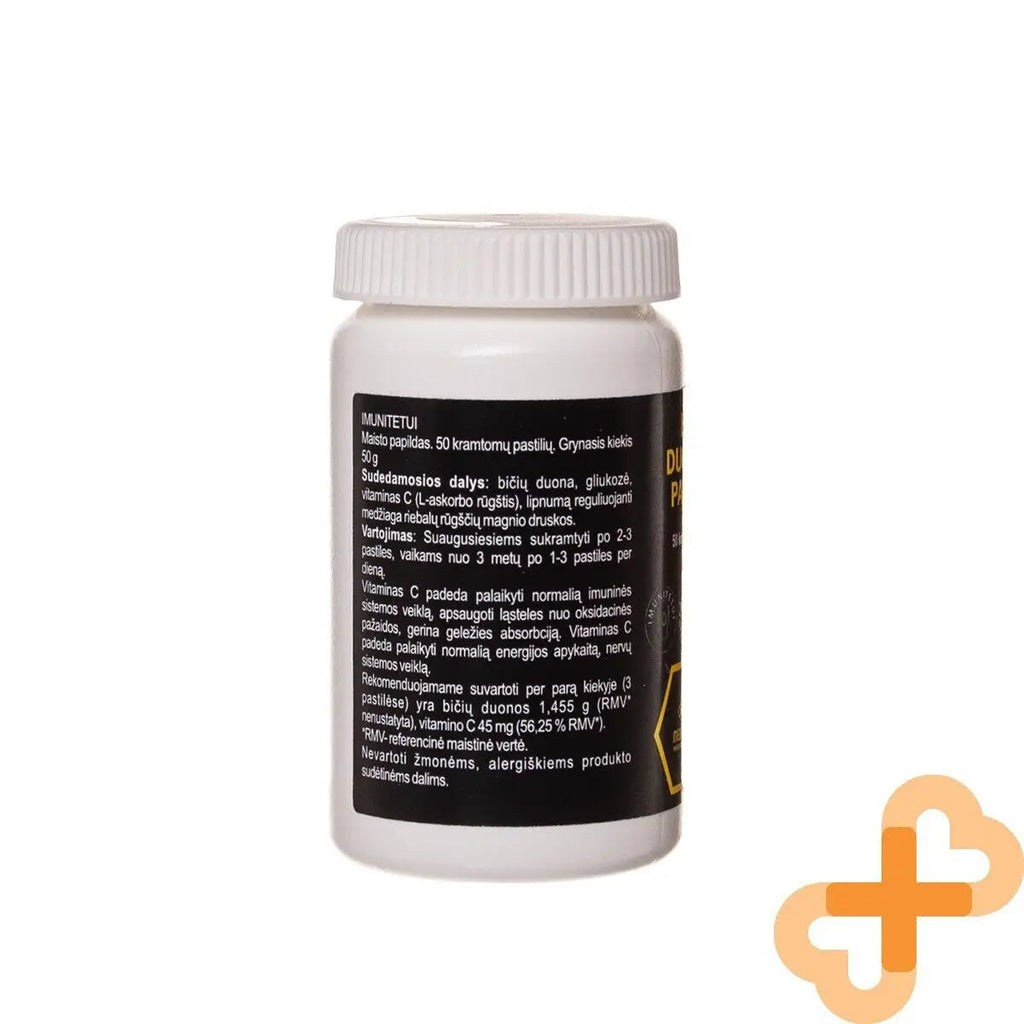 MEDICATA Bee Bread 50 Chewable Pastilles Immunity System Supplement Adult Child MEDICATA Au supplements