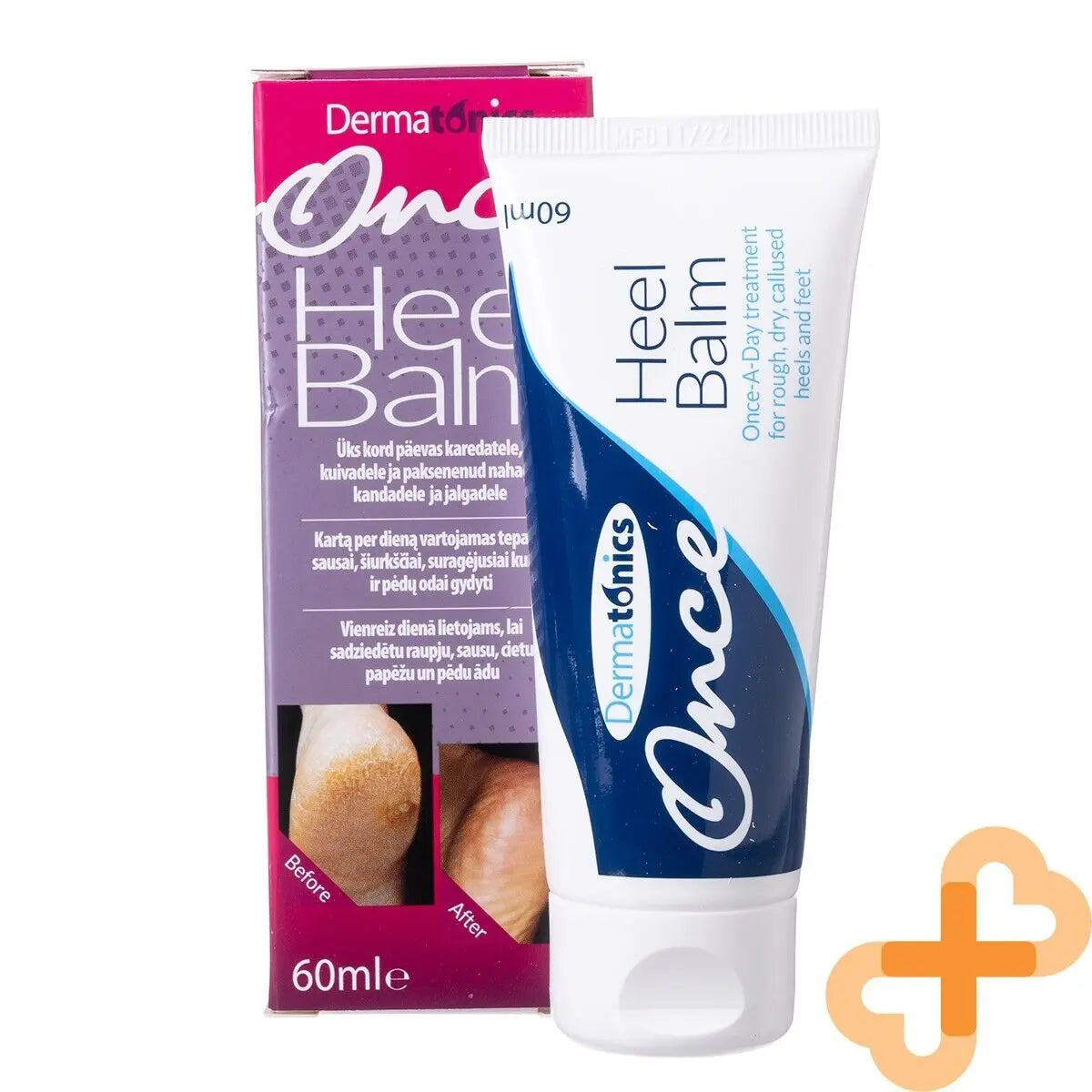 DERMATONICS Once Heel Balm 60ml Once a Day Treatment For Rough Dry Heel Skin Heel Au supplements