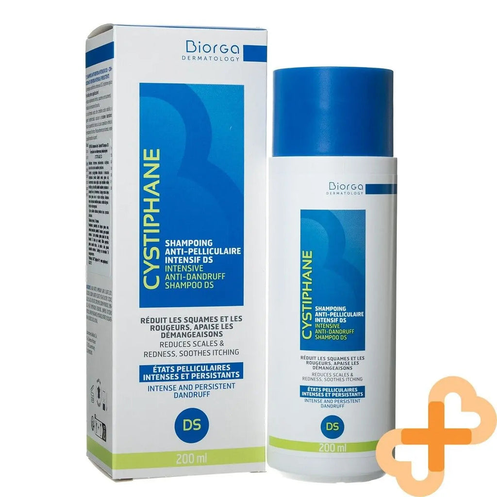 Cystiphane DS Intensive Anti Dandruff Shampoo For Dry Greasy Hair dandruff 200ml Biorga Au supplements
