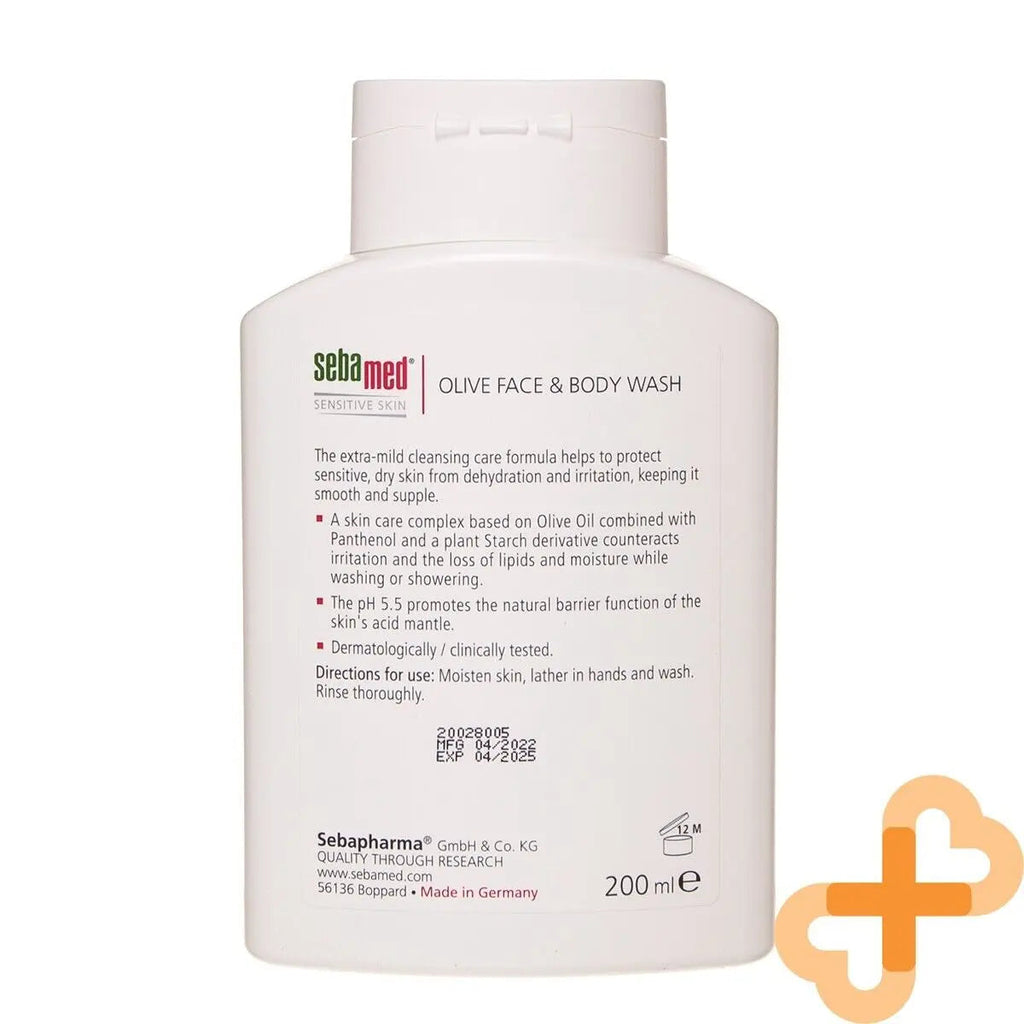 SEBAMED SENSITIVE Skin Face and Body Wash with Olive Oil for Dry Skin SebaMed Au supplements