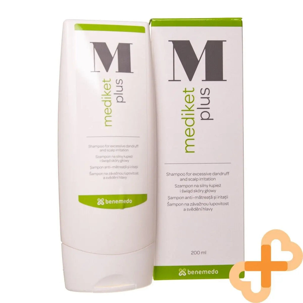 MEDIKET PLUS Shampoo For Dry Scalp Skin and Hair Care 200 ml Anti Dandruff MEDIKET Au supplements