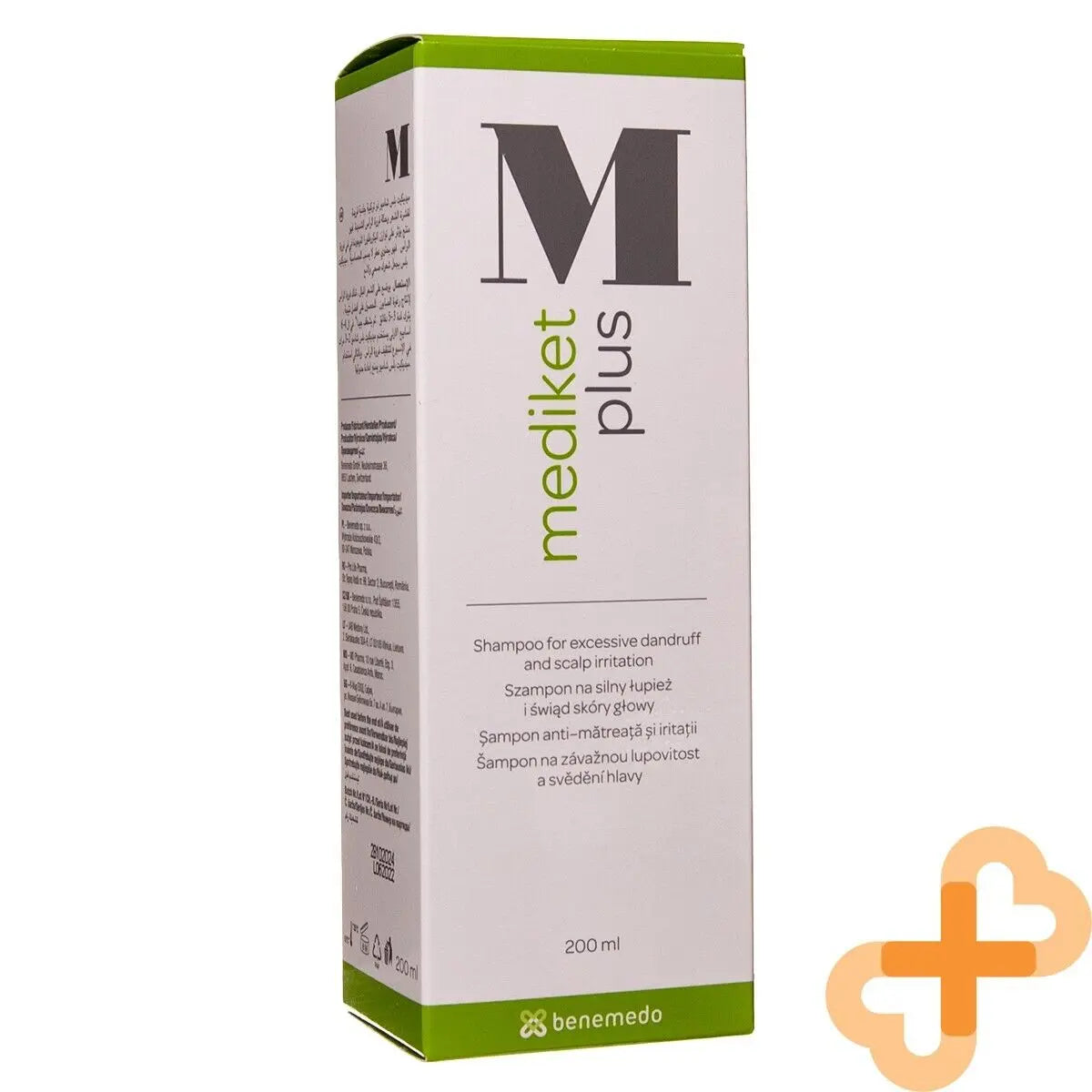 MEDIKET PLUS Shampoo For Dry Scalp Skin and Hair Care 200 ml Anti Dandruff MEDIKET Au supplements