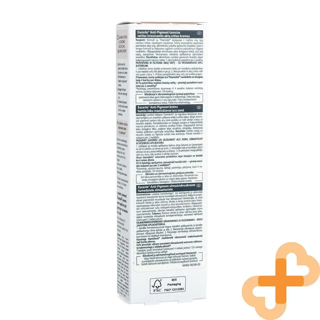 EUCERIN ANTI-PIGMENT Dar Circle Illuminating Eye Care Cream 15 ml Eucerin Au supplements