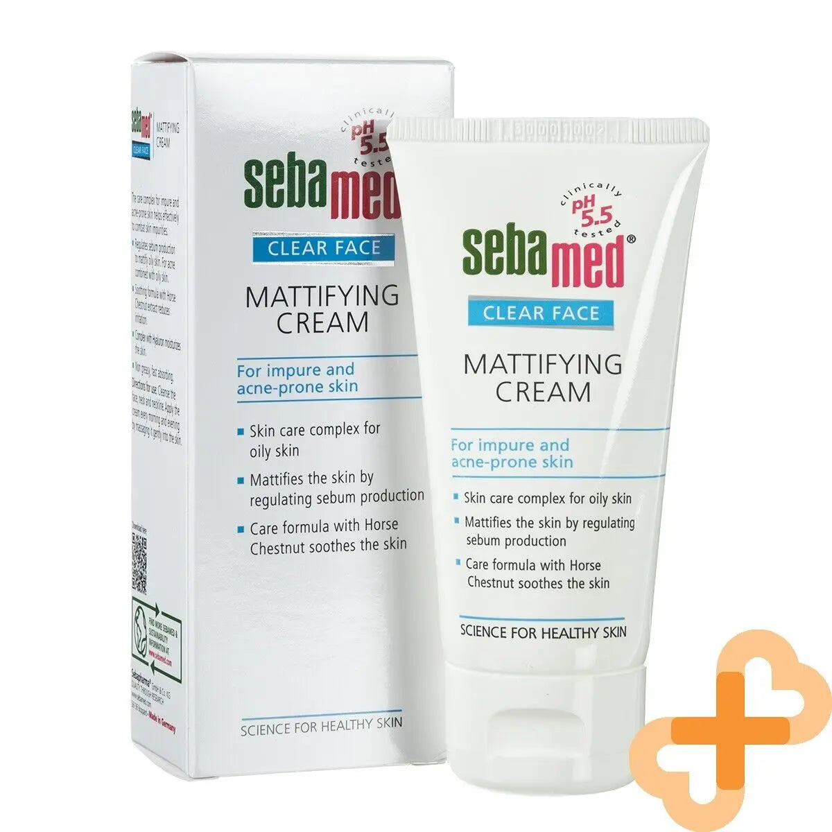 SEBAMED Clear Face Mattifying Cream for Oily and Acne-Prone Skin 50ml SebaMed Au supplements